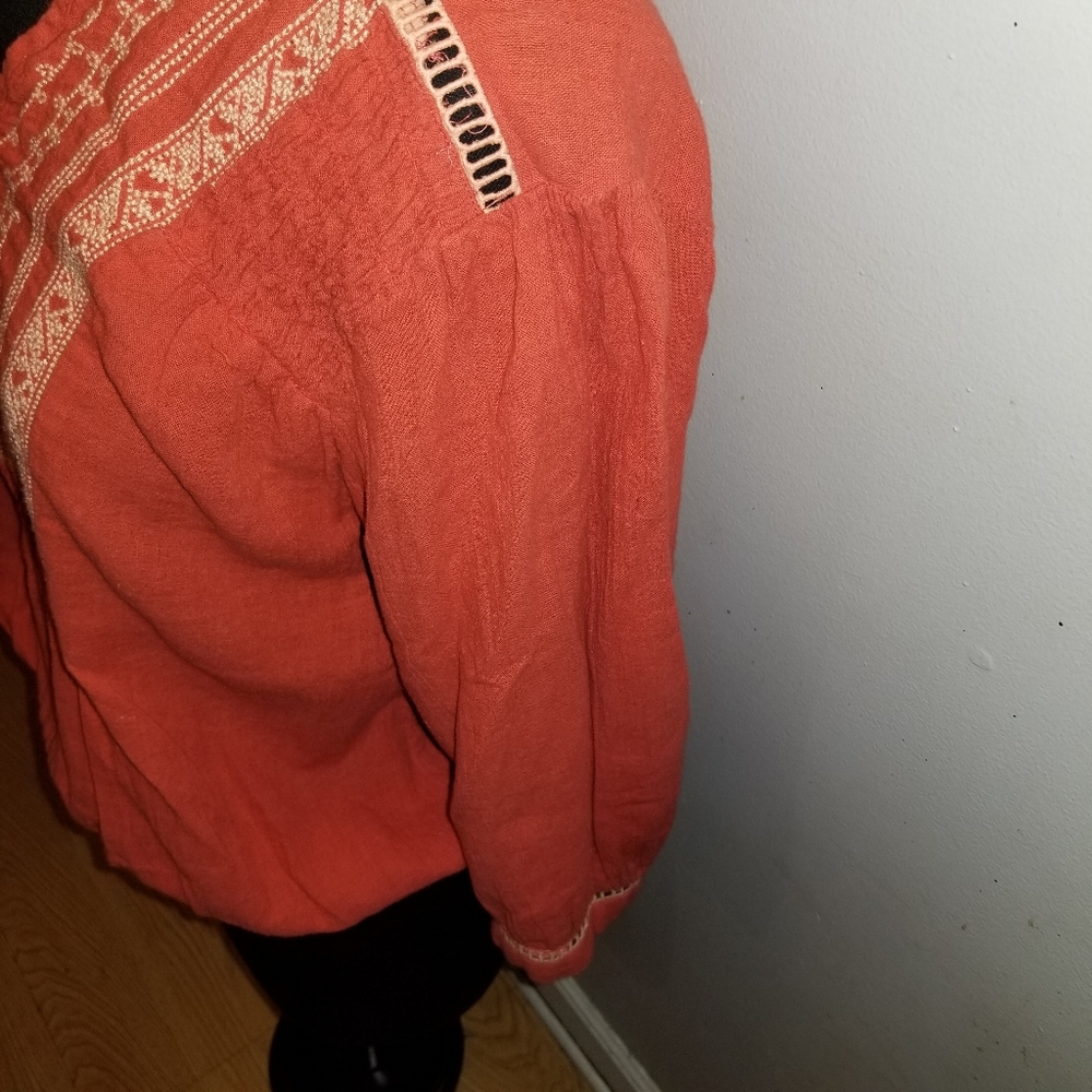 Vintage America coral top small - Picture 2 of 6